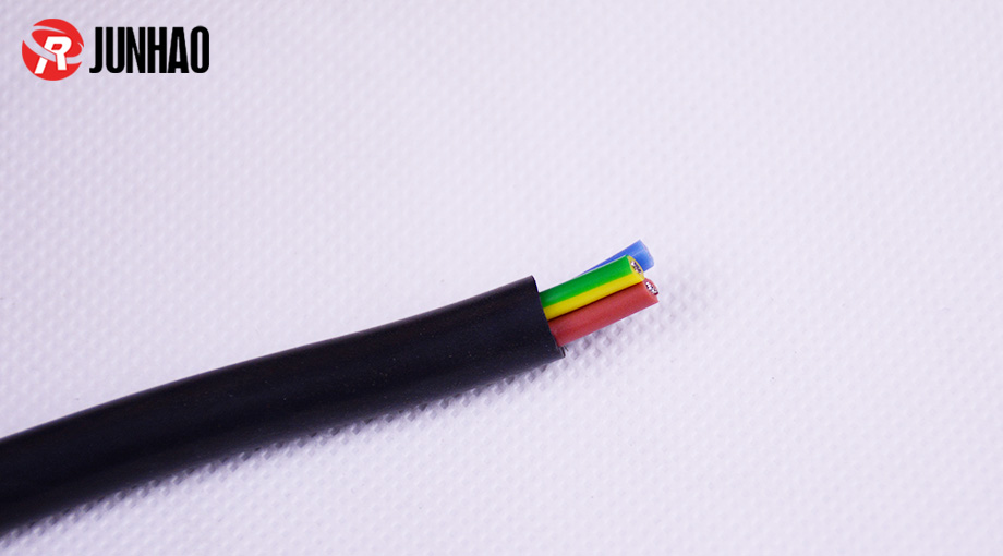 1-1Q20311193A36 3 core silicone insulation cable wrie 8.9mm