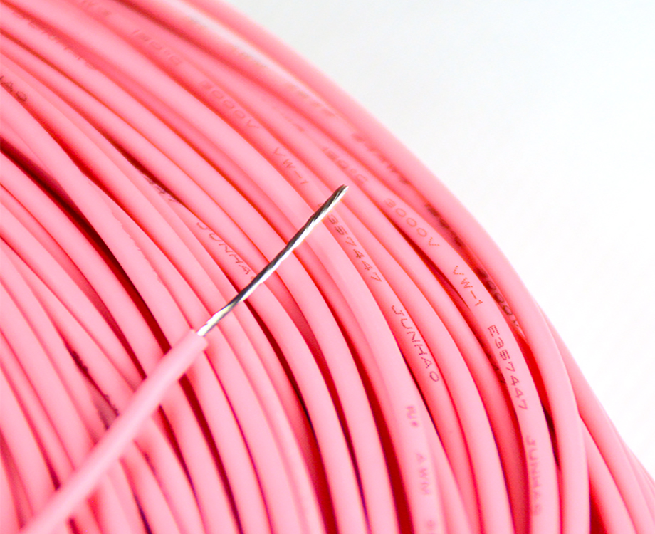 1-200G009323a40 High Voltage 3KV Silicone Rubber Insulation Cable ul3239 24 awg 1
