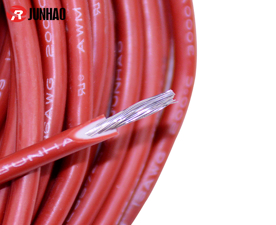 1-200H1092305E0 Double Insulated UL3239 Silicone Rubber High Voltage 3KV 16 Gauge Wire Electric 3