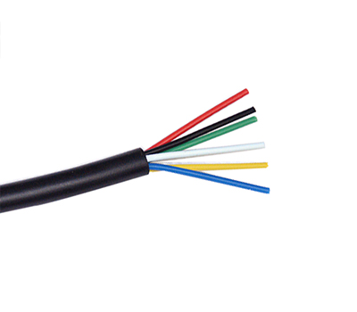 Cables PVC Coated Stranded Tin Plated Copper Flexible Cable 6 Core
