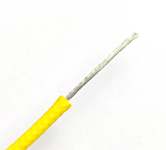 OEM High Temperature Resistant 22AWG Water Heater Lead Wire 22 AWG Fiberglass Wire 0.3mm2 